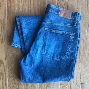 NWT Madewell high rise slim boyjean